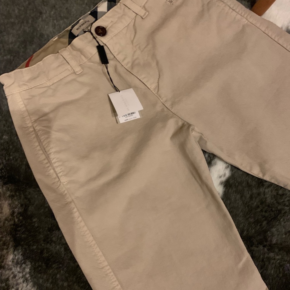 Boys Burberry pants size 10 dockers nova check new